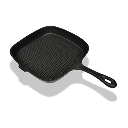 Poêle grill en fonte Big BBQ 36x25cm avec bec