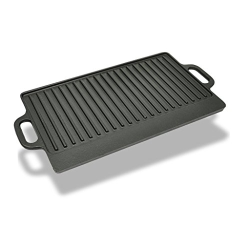 Plancha en fonte réversible XL BBQ