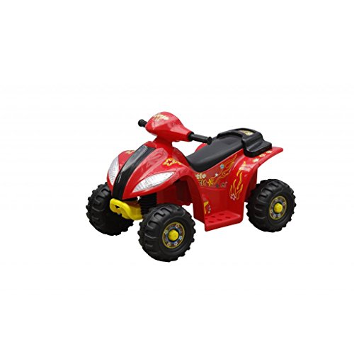 Quad électrique pour enfants Rouge et Noir