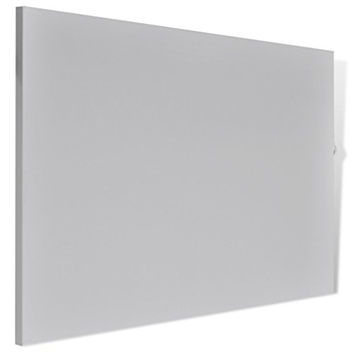 Radiateur panneau infrafouge métal blanc 400 w ...