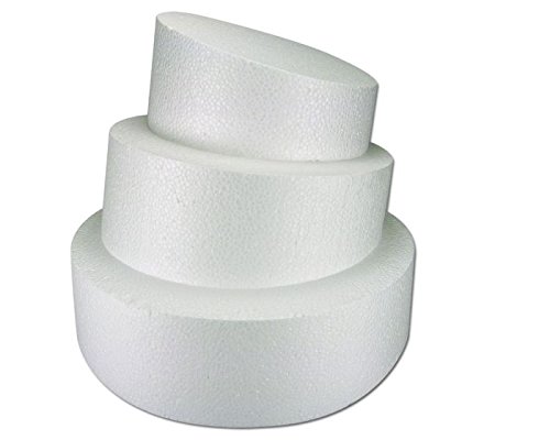 Funcakes - Dummy topsy turvy 25cm Ø support pol...