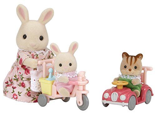 Sylvanian Families - 3567 - tricycle & mini voiture bébé - mini-poupée code EAN 8718637035679 