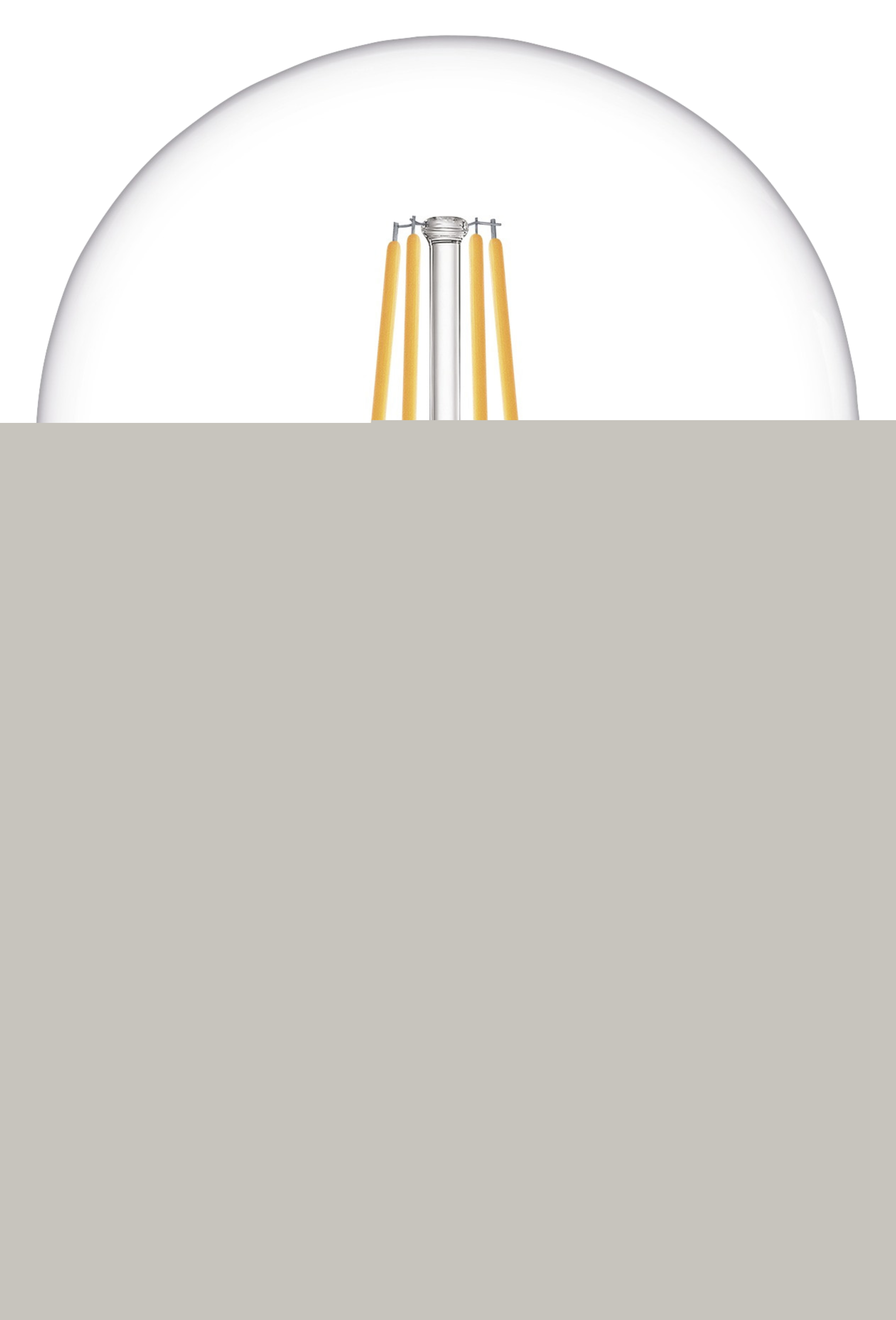 Ampoules à suspendre LED globe filament 6-60 W ...