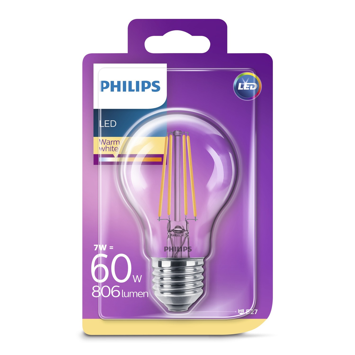 Ampoule LED 7W E27 PHILIPS 8718696742419 PHILIPS Ampoule LED 7W E27 PHILIPS 8718696742419 PHILIPS