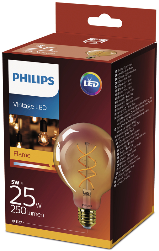 AMPOULE LED GLOBE VINTAGE PHILIPS