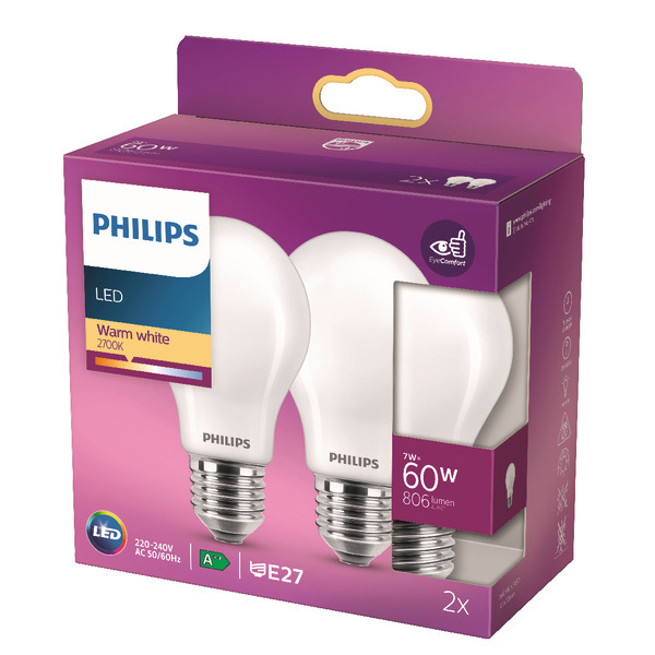  50% De Remise Immédiate Sur Le 2Ème Pack D'ampoules Led Philips code EAN 8718699762957 