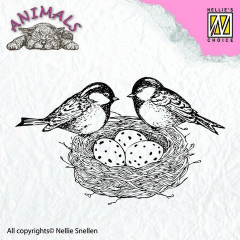 Clear Stamps - Animals - Nid d'oiseau