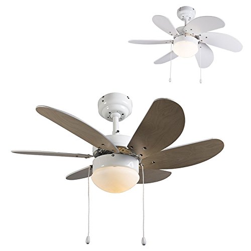 Moderne ventilateur de plafond avec lumière fre...