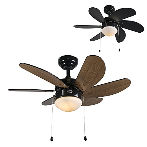 Moderne ventilateur de plafond avec lumière fre...