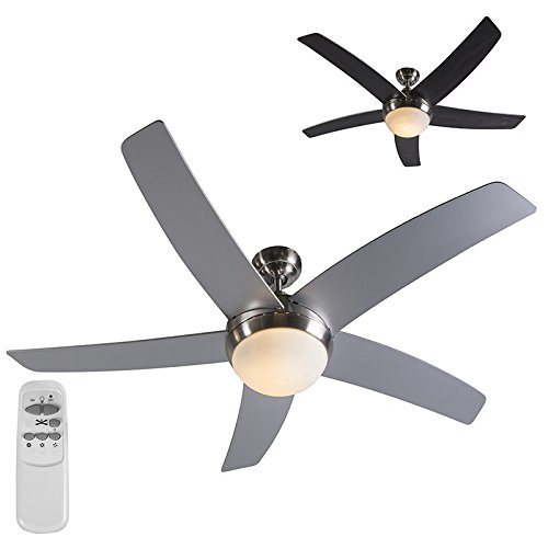 Moderne ventilateur de plafond avec lumière ave...