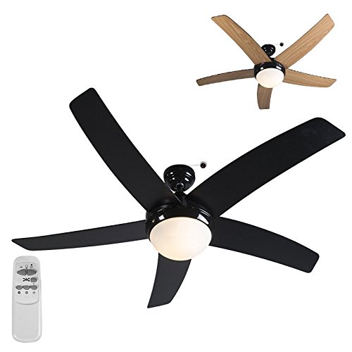 Moderne ventilateur de plafond avec lumière ave...