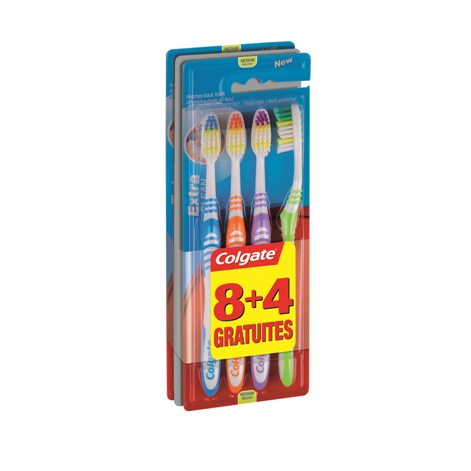 Brosse à dents extra clean medium COLGATE