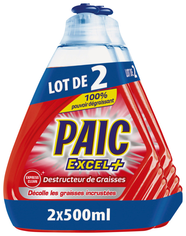 LIQUIDE VAISSELLE EXCEL +  DESTRUCTEUR DE GRAIS...