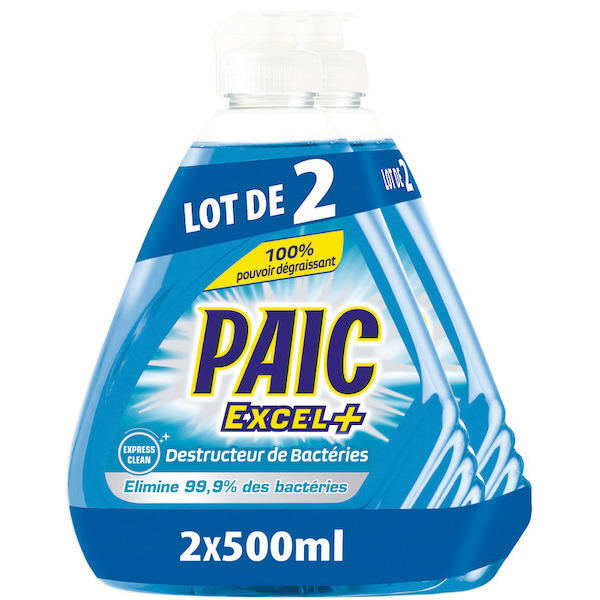 LIQUIDE VAISSELLE EXCEL+ PAIC