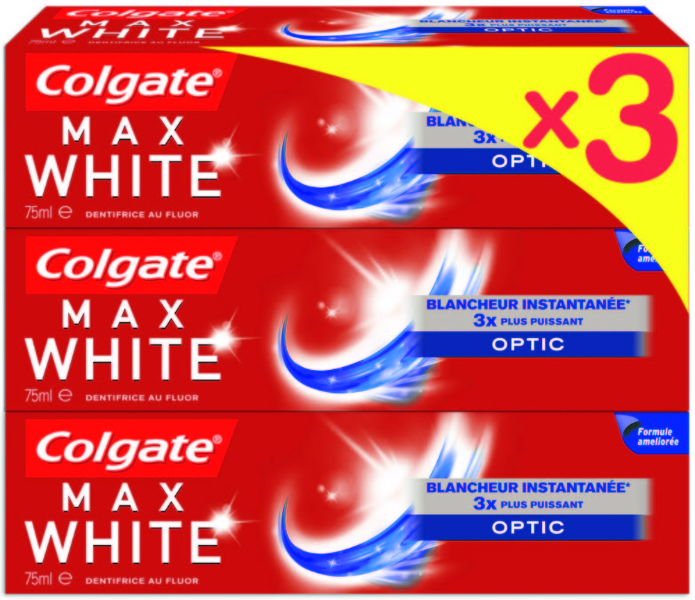 DENTIFRICE “COLGATE MAX WHITE” 