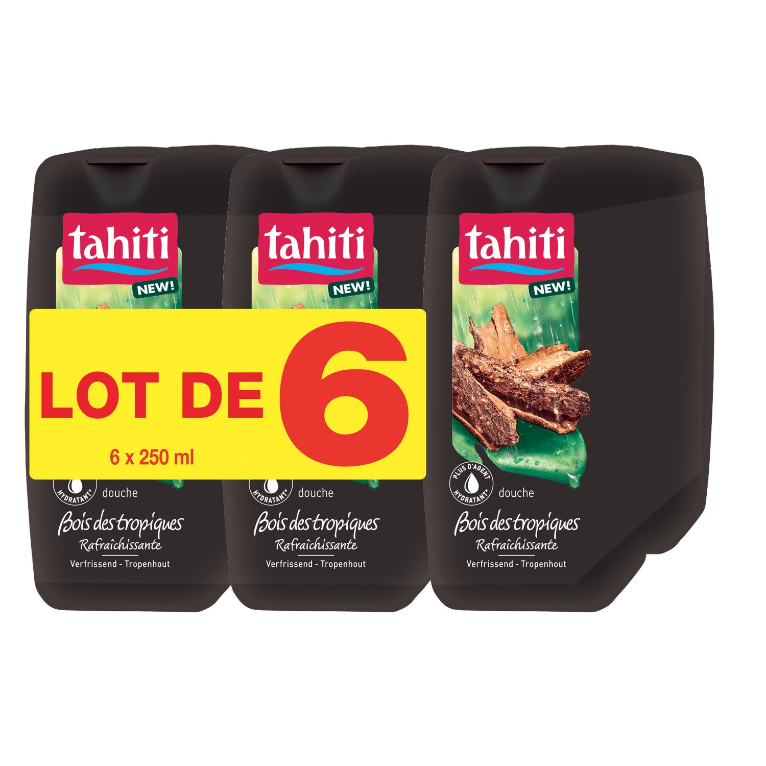 Gel douche bois des tropiques TAHITI