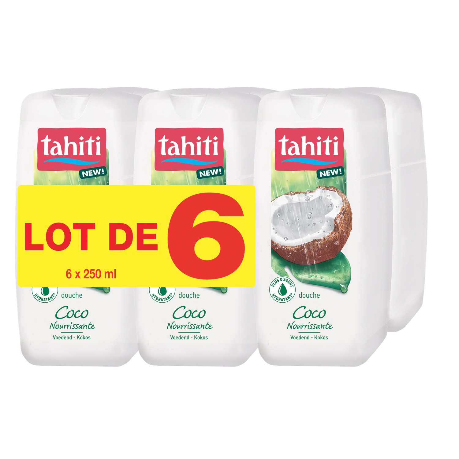 Gel douche coco nourissante TAHITI