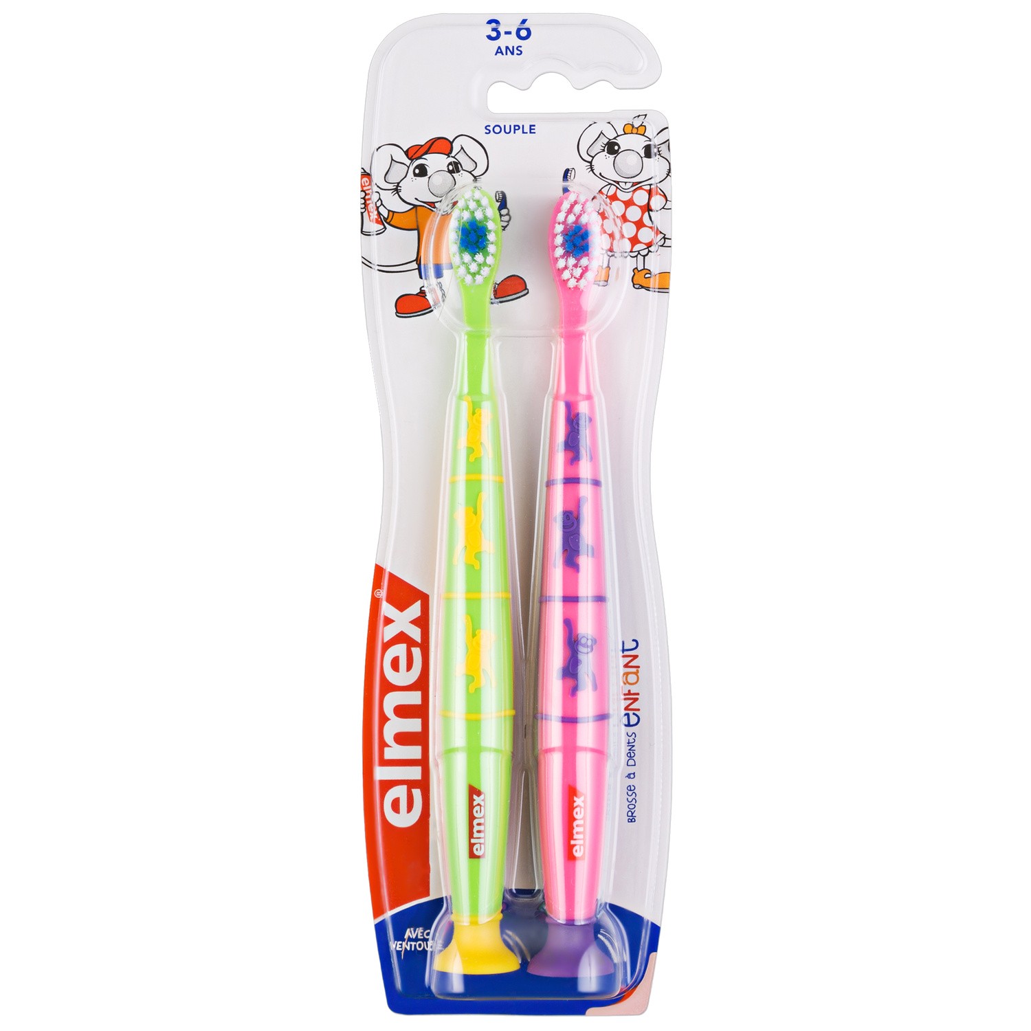 Brosse à dents enfant duo ELMEX
