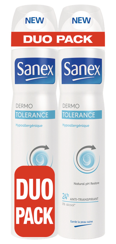 DÉODORANT SPRAY DERMO TOLÉRANCE(b) SANEX