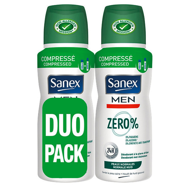 sanex-men Déodorant compressé Zero% 8718951203990 (8718951203990)