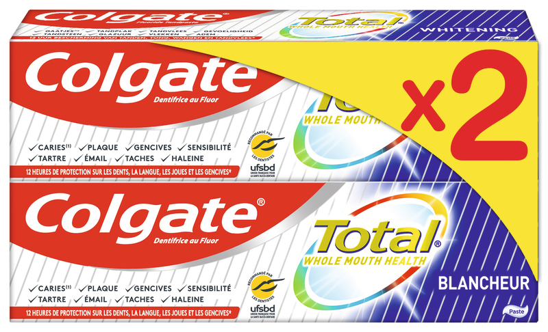 DENTIFRICE TOTAL BLANCHEUR COLGATE