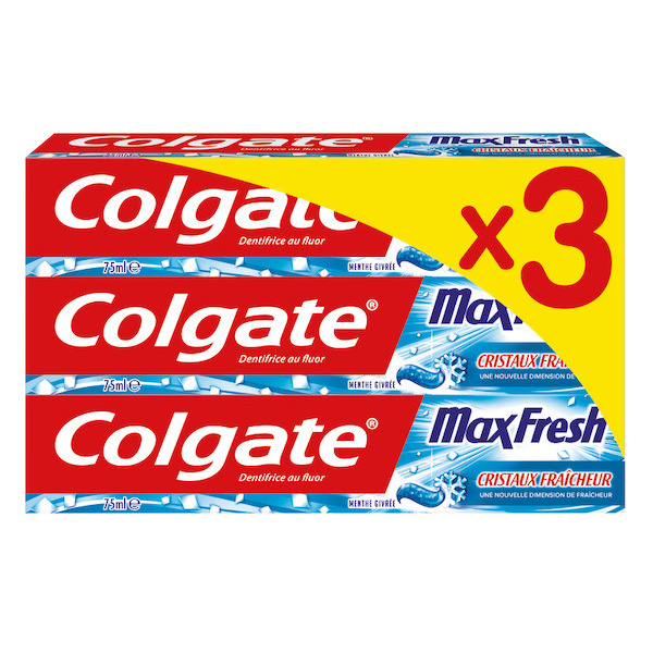DENTIFRICE MAX FRESH COLGATE