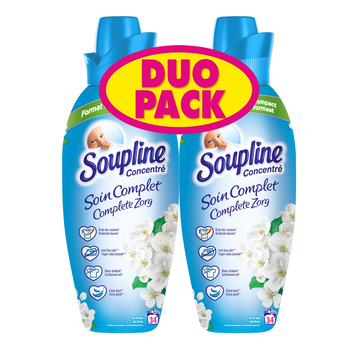 Adoucissant soin complet SOUPLINE