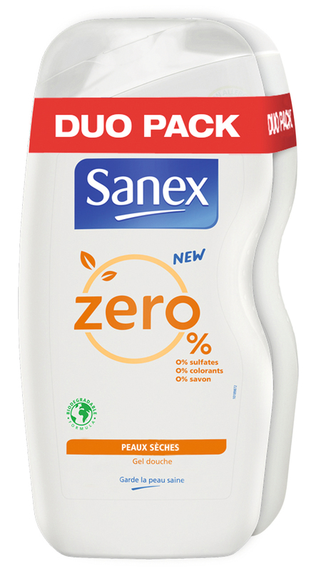 DOUCHE  PEAUX SÈCHES SANEX
