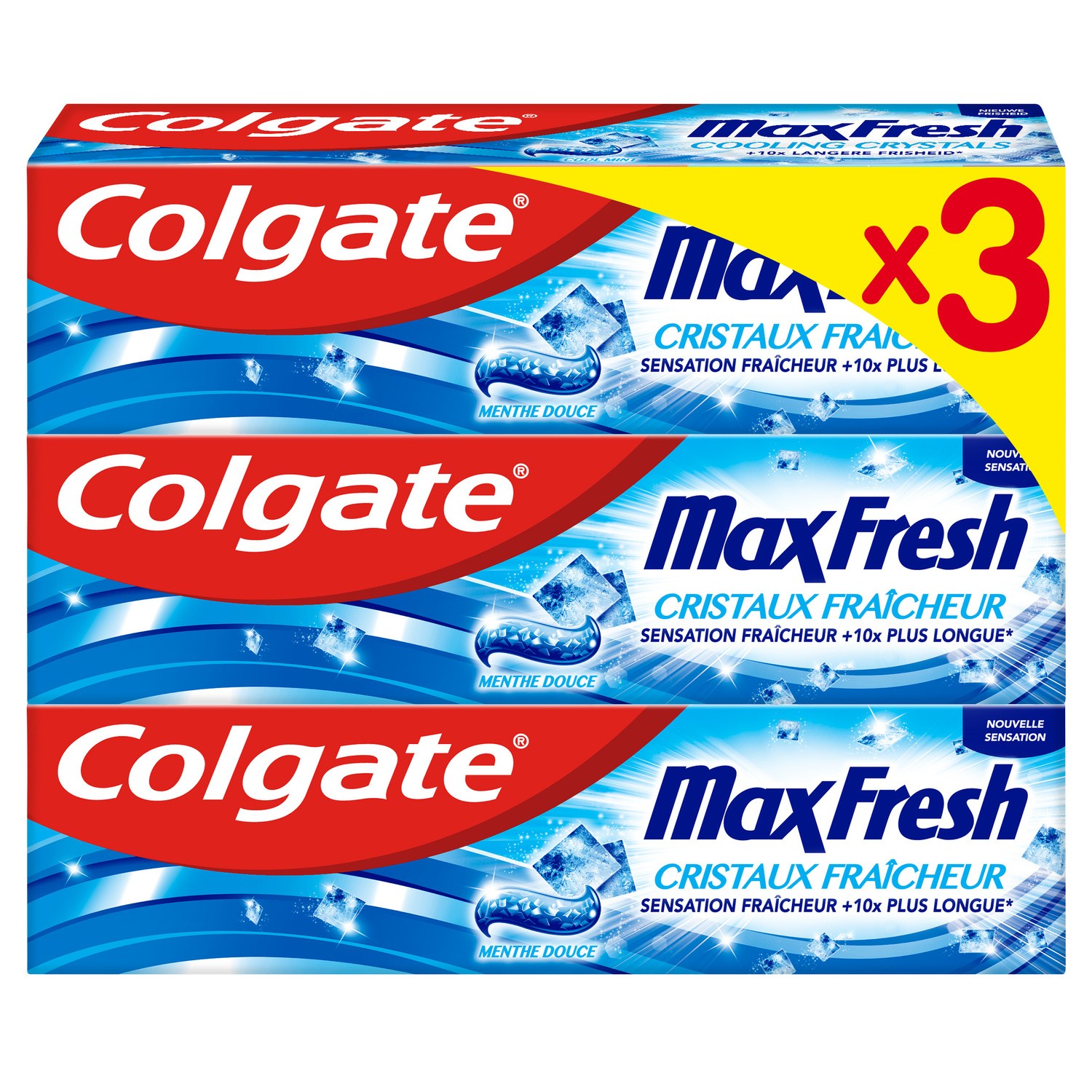 Dentifrice max fresh COLGATE