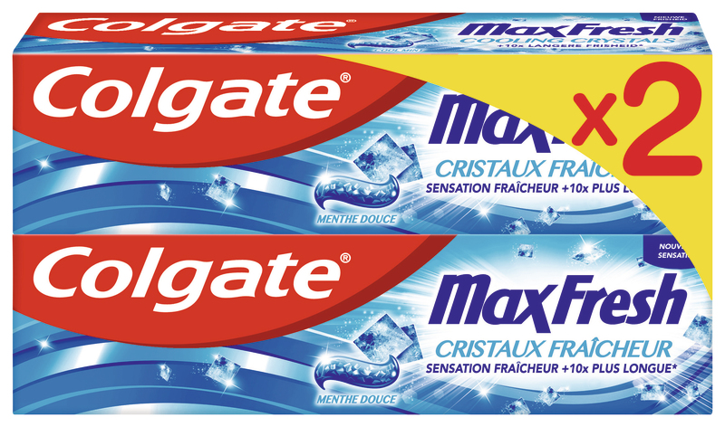 DENTIFRICE MAX COOLING CRYSTALS COLGATE