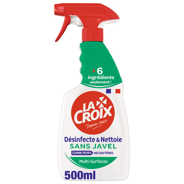 SPRAY 6 INGRÉDIENTS MULTI-USAGES SANS JAVEL 
