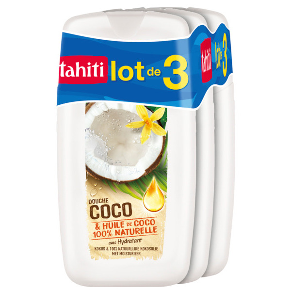 GEL DOUCHE HUILE DE COCO 