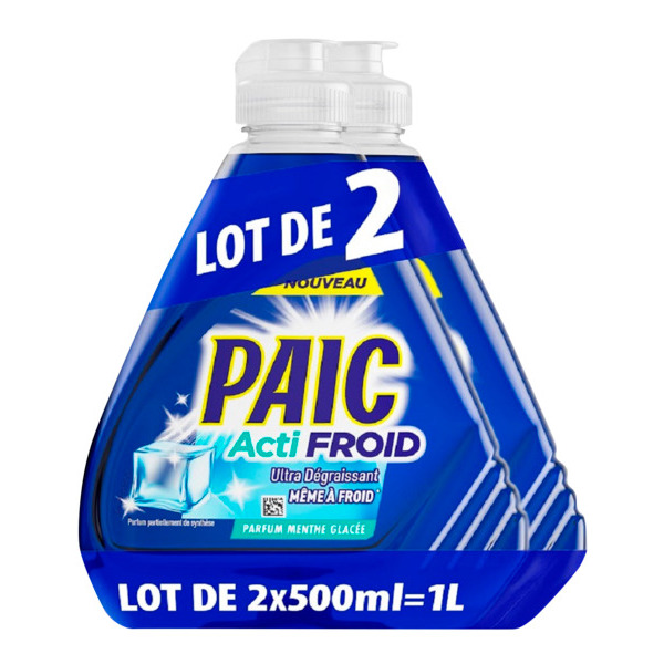  Liquide Vaisselle Acti Froid Paic code EAN 8718951652132 