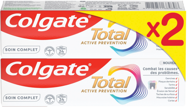  Dentifrice Total 24H Active Soin Complet Colgate code EAN 8718951697553 