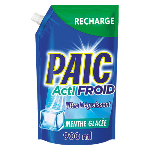 PAIC RECHARGE LIQUIDE VAISSELLE ACTI FROID MENTHE GLACÉE code EAN 8718951714304 