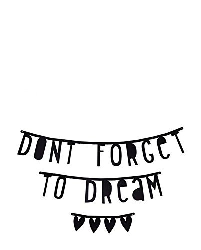 Guirlande de lettres - Black