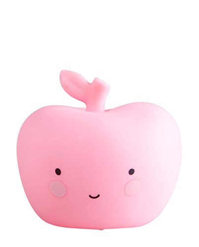 Veilleuse pomme rose pour enfants - A little lo...