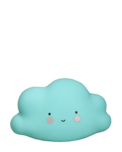 Mini veilleuse nuage bleue pour enfants - A lit...