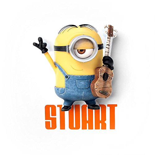 Mini lampe murale Minions Stuart 3D lampe décor...