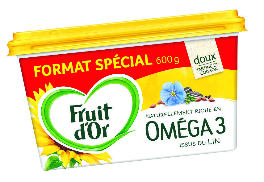 FRUIT D’OR OMÉGA 3 FORMAT SPÉCIAL 60% MAT.GR.* code EAN 8719200057098 
