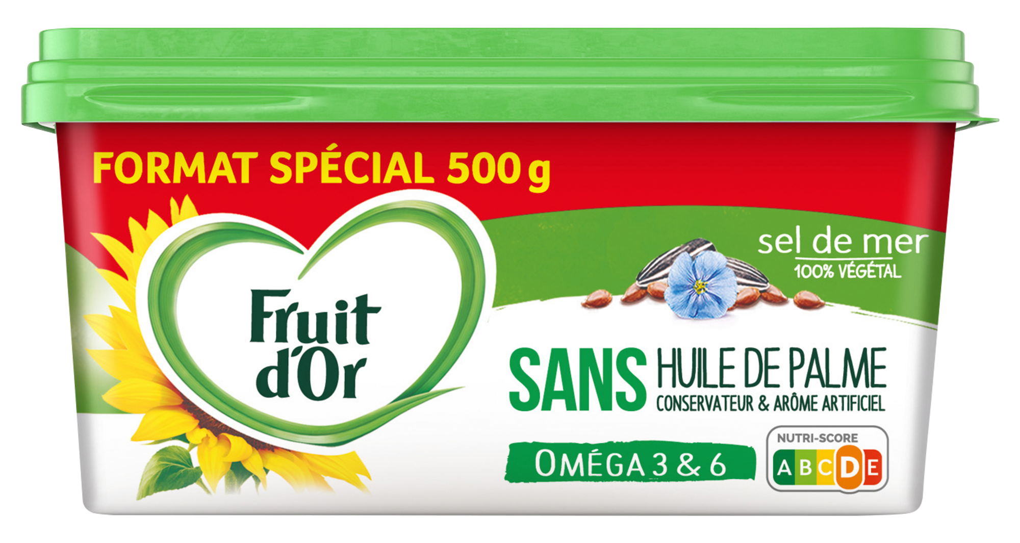 FRUIT D'OR Oméga 3 Sans Huile de Palme Demi sel...