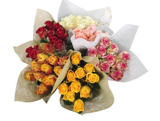 BOUQUET DE 10 ROSES PAILLETÉES 8719908003618 (8719908003618)