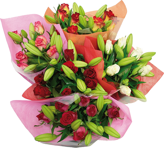  BOUQUET DUO ROSES ET LYS code EAN 8719908033813 
