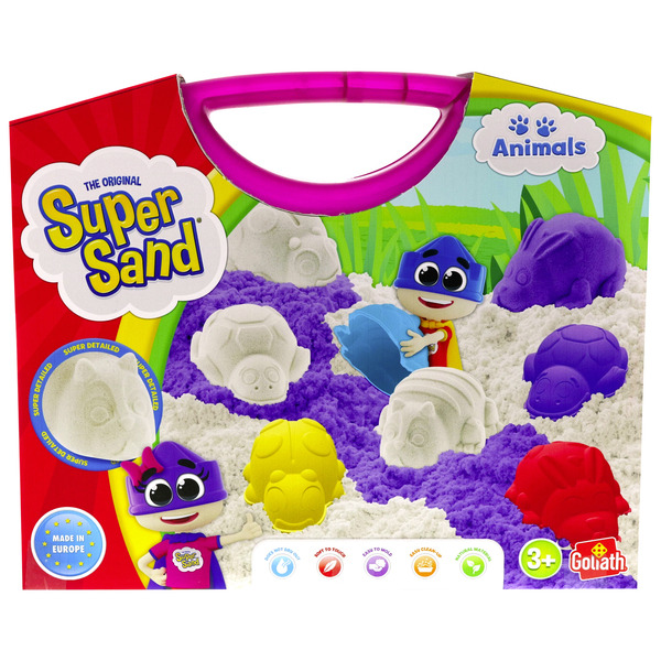 Valisette de sable à modeler Super Sand