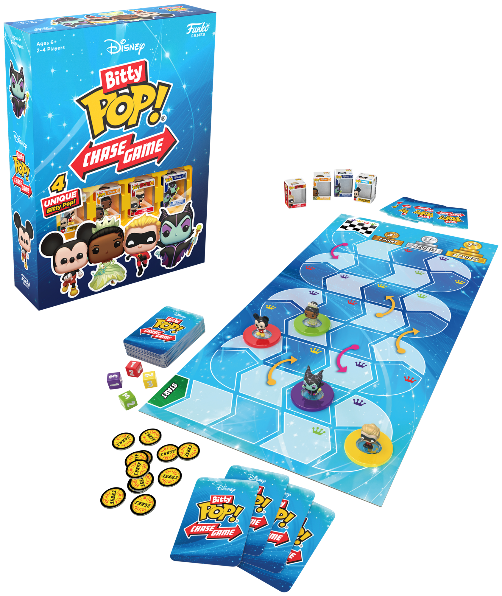 GOLIATH BITTY POP! CHASE GAME DISNEY code EAN 8720077325999 