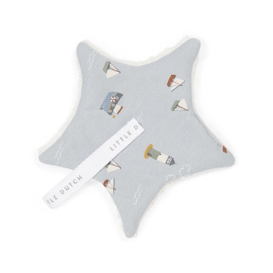  Little Dutch Doudou attache-sucette Sailors Bay Blue  code EAN 8720168537423 