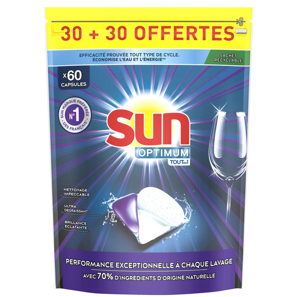 Capsules lave-vaisselle Tout en 1