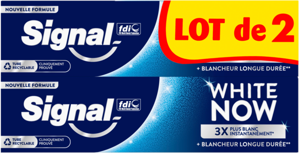  Dentifrice Signal White Now code EAN 8720181275791 
