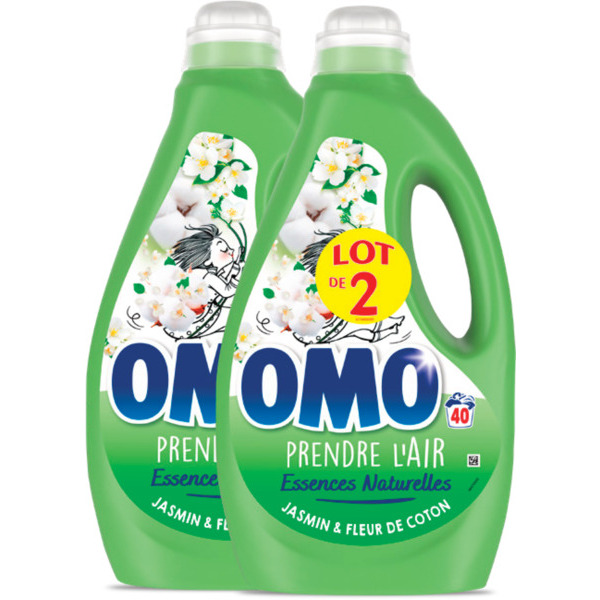 LESSIVE LIQUIDE JASMIN ET FLEUR DE COTON
