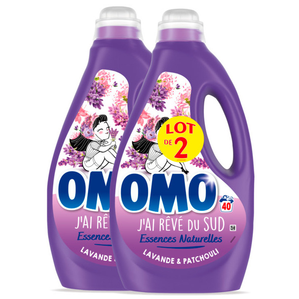 LESSIVE LIQUIDE LAVANDE et PATCHOULI 